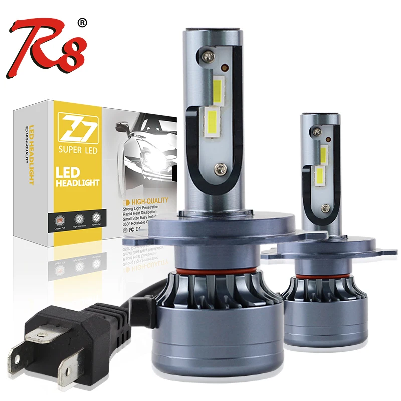 High Bright Super Canbus Z7 LED Headlight H1 H7 H8 H4 H11 9005 9006 9012 35W  5000LM 6000K No OBD Error