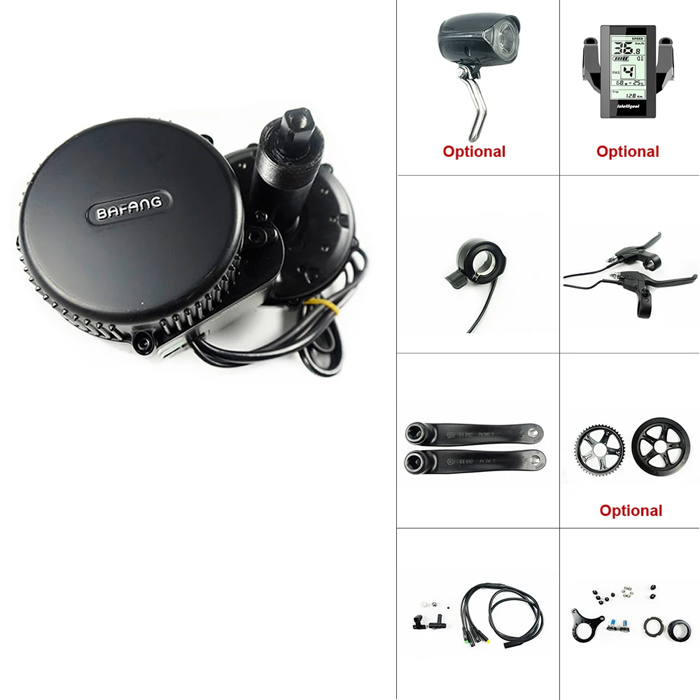 BAFANG BBS02B 48V 750W Middle Drive Motor Kit - 68mm 100mm 120mm