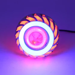 Круглый проектор для мотоцикла светодиодная фара «ангельские глазки»