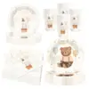 Plato de papel de 7 pulgadas * 8 piezas