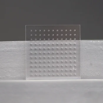 High Permeability Glass, Suitable for Smart Home for Optical Filter Wafer TGV Packaging 6/8/10/12 1.1mm, High Aluminum Glass