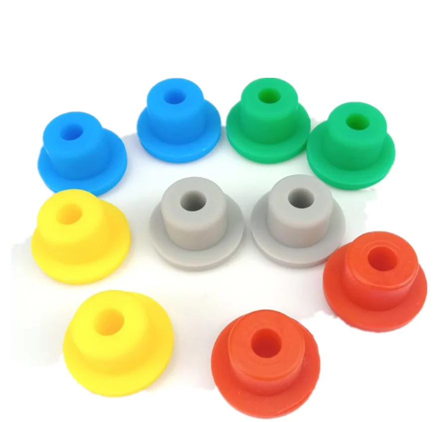 Colored Rubber silicone plug Customized