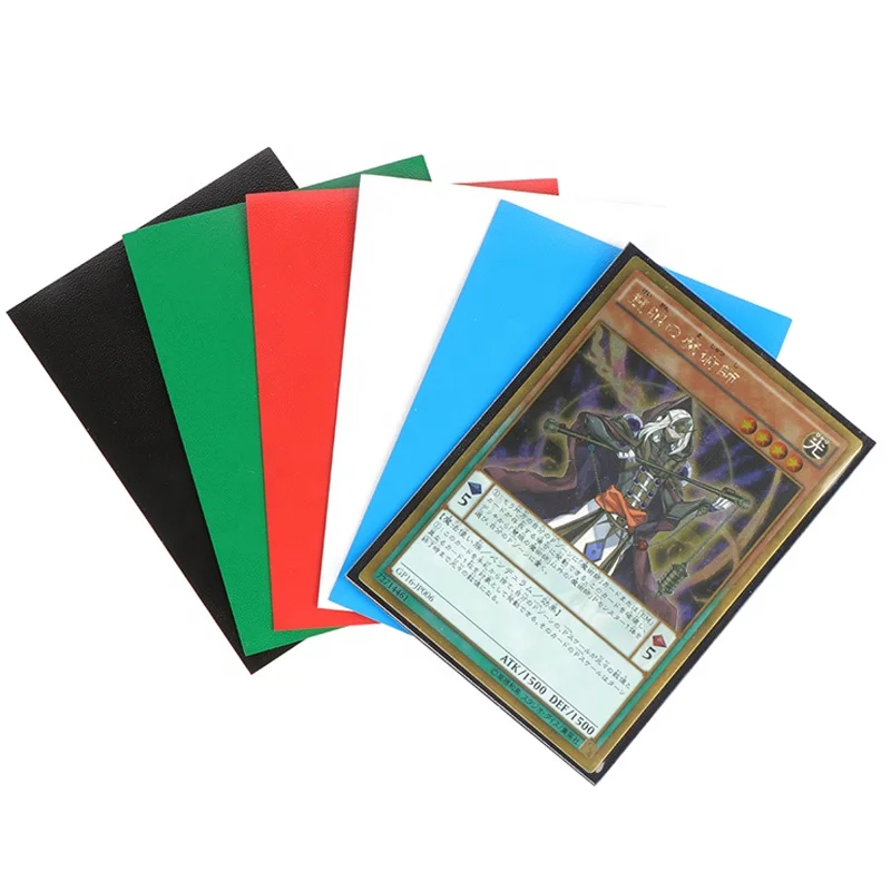 Multi-Color Card Sleeves Pack of 100 PP Material Board Gaming Cards for ODM OEM Game Multi-Color Card Sleeves Pack of 100 PP Material Board Gaming Cards for ODM OEM Game
