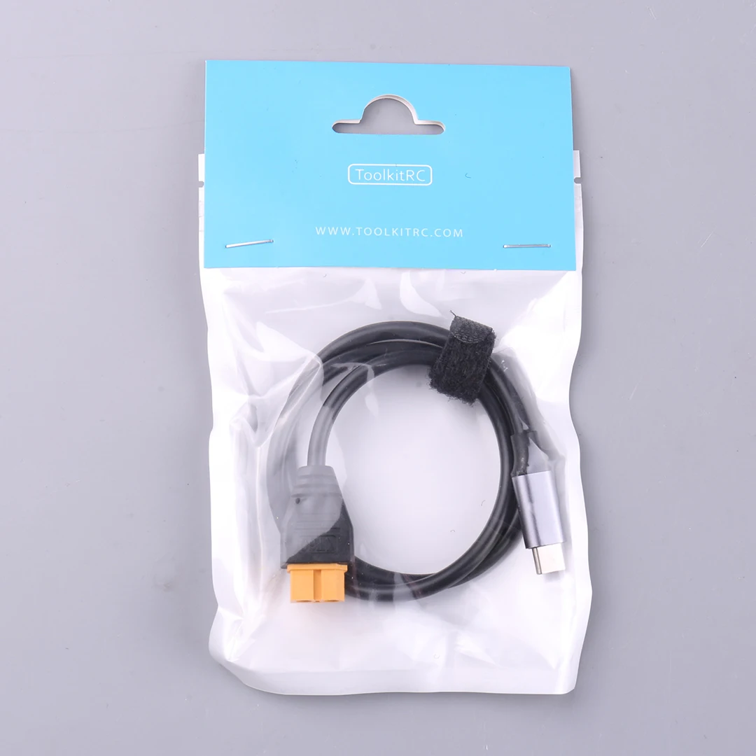 Toolkitrc SC100 Type-C to XT60 Charging Cable for RC