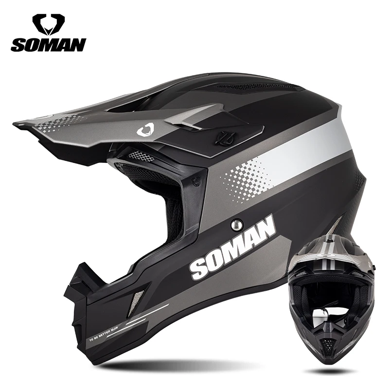 Casco Soman Cross Precio SOMAN Motocross Cascos Off Road ATV