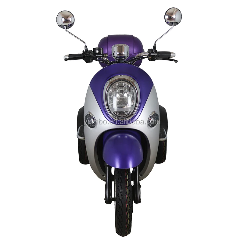 Lady Use Three Wheel Electric Scooter with Comfortable One Seat Low Speed Safe Electric Tricycle for Old People