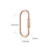 rose gold#3(16.5*3.5mm)