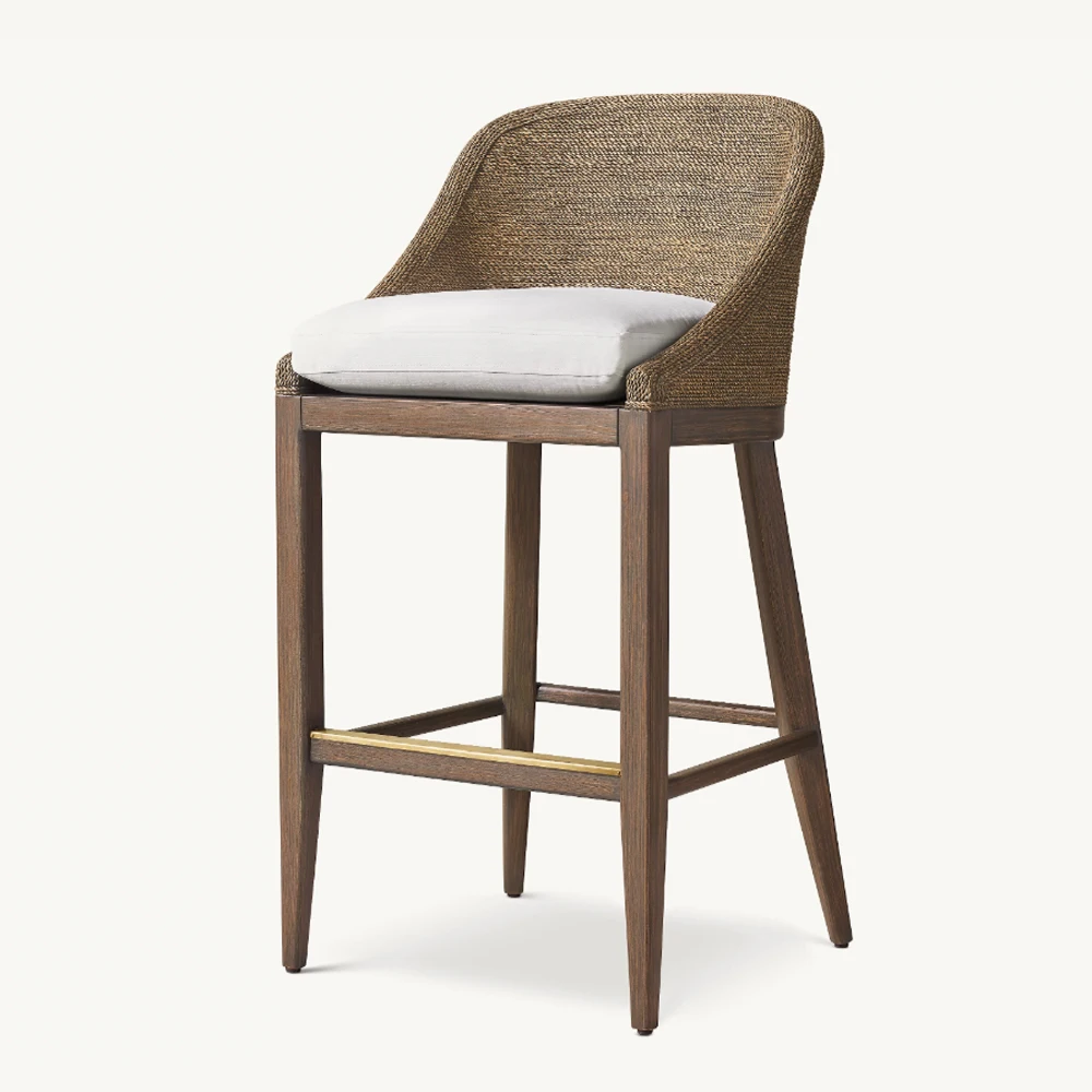 2024 Defaico Factory Custom Soild Stools Bar Chairs High Chairs for Counter Bar Stool for Dining Room