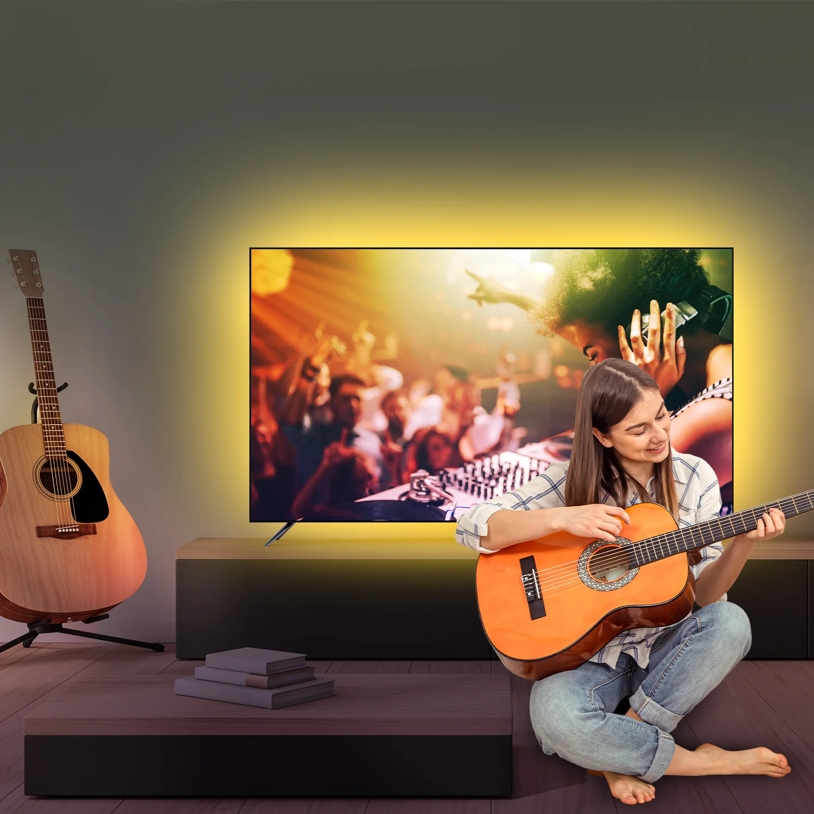 Nanxin Immersion Tv Led Backlight Without Camera Fancy Leds Tv Lights Smart Tv Light With Led