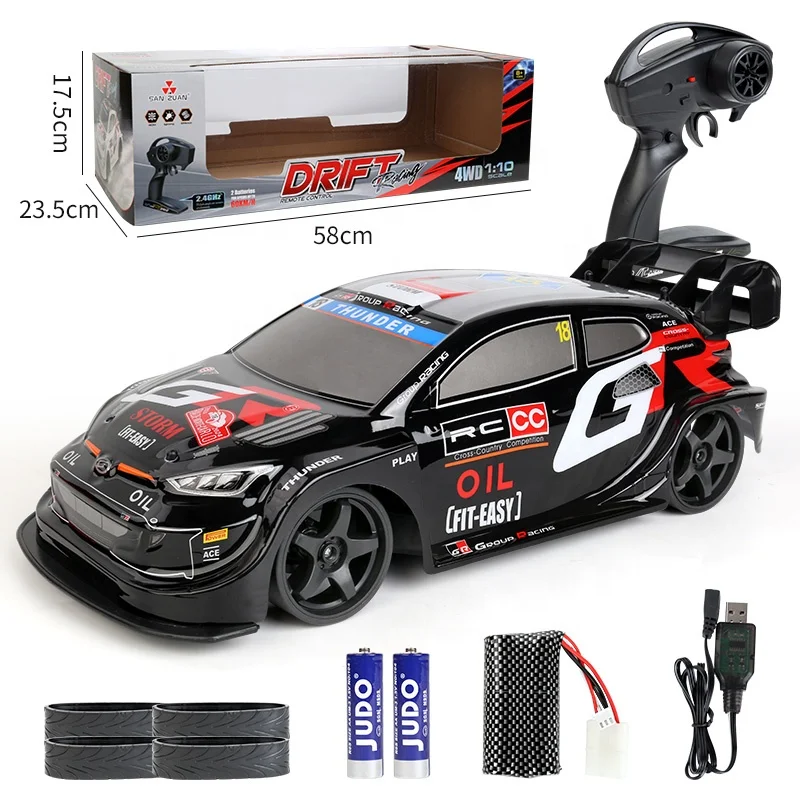 HSP 94122 1:10 Scale 4WD Nitro RC Drift Car - Methanol & Gasoline