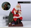 santa sitting on chair
