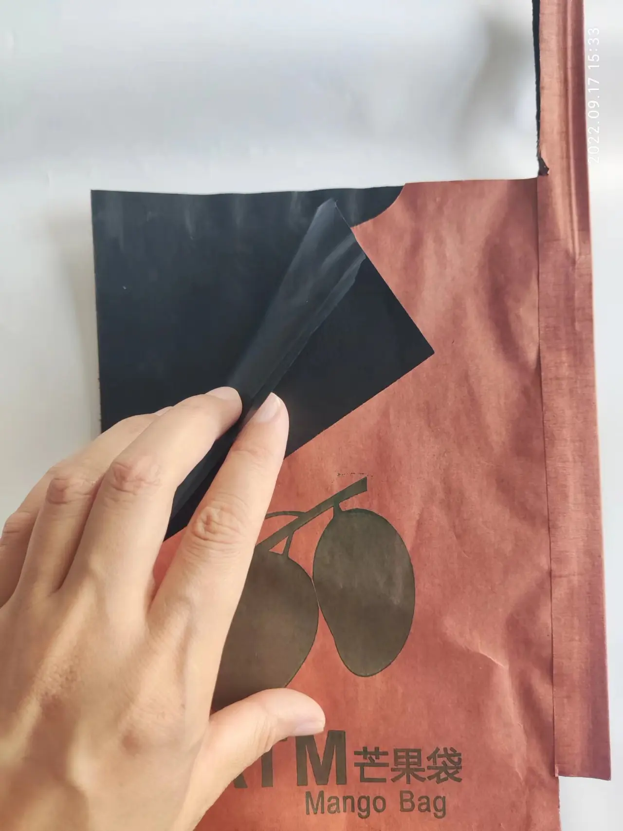Vietnam India Mango Fruit Growing Protection Wrapping Paper Bag  18 X 28 cm Mango Paper Bag