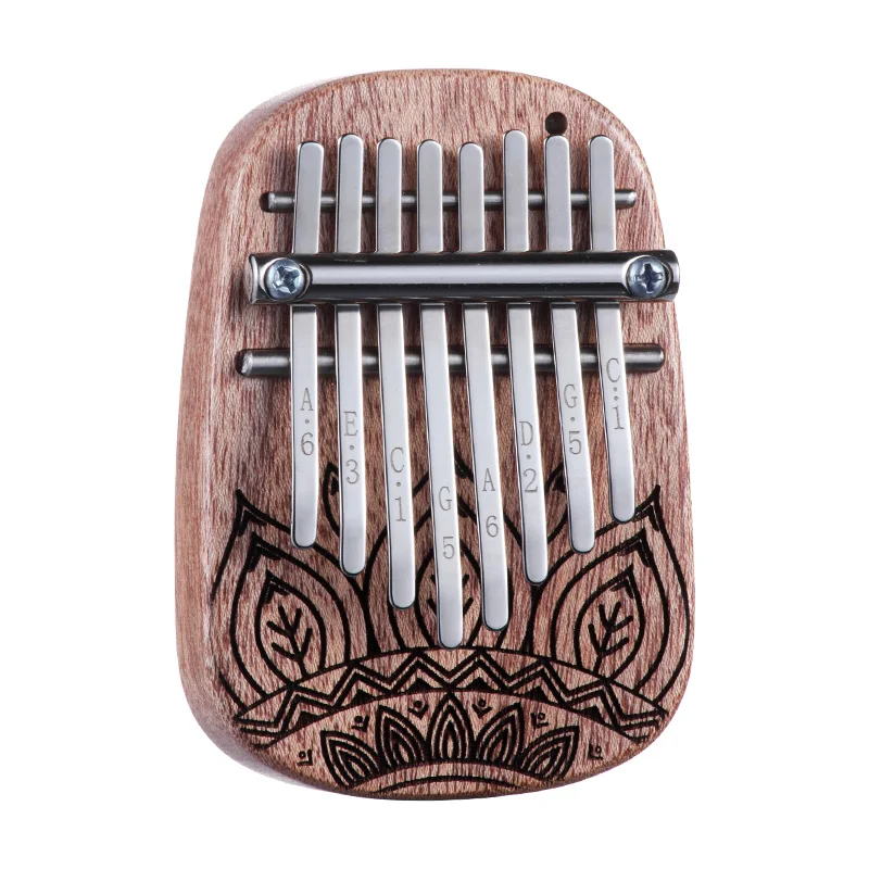 Factory Wholesale Mini Kalimba 8 Key Pocket Kalimba