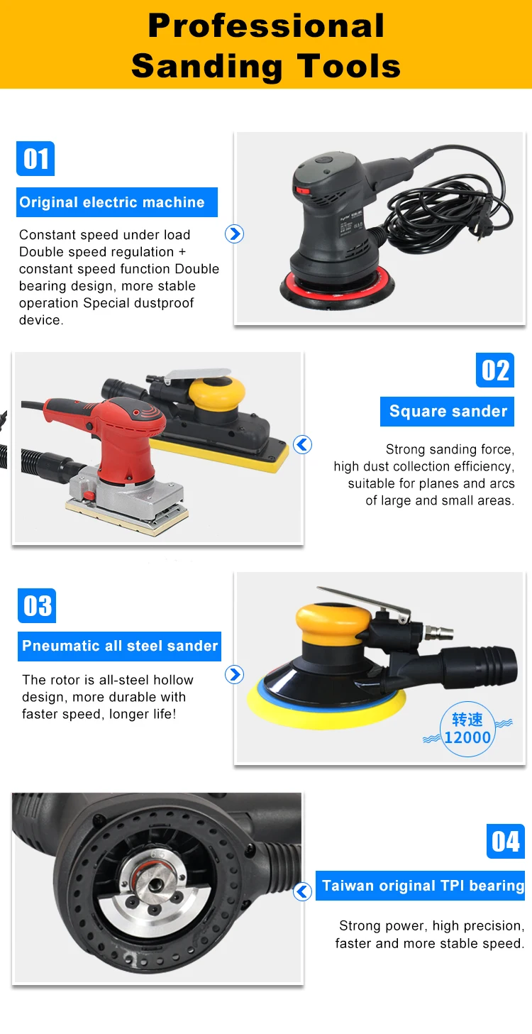 Olym 2023 Latest Automatic Sanding Vacuum Cleaner Grinding Dust
