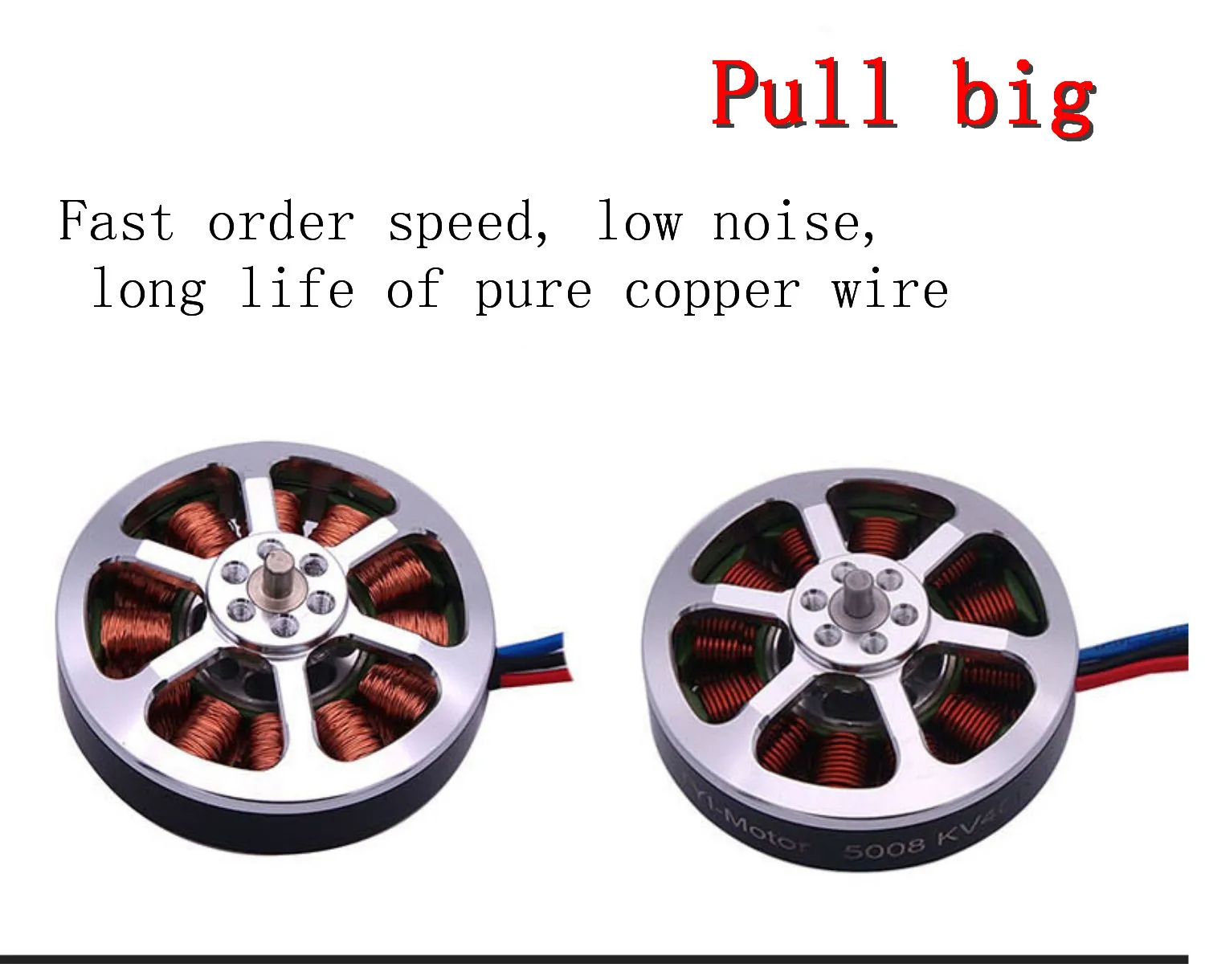 Tyi OEM multi-axis motor 5008  KV335  hot sale brushless motor in blue color  for agriculture drone factory