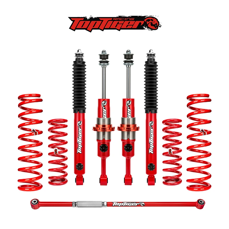 For TOYOTA  Fortuner  Nitrogen Gas  Adjustable Off-road 4x4 Shock Absorber Suspension System 2 Inch Lift Kit