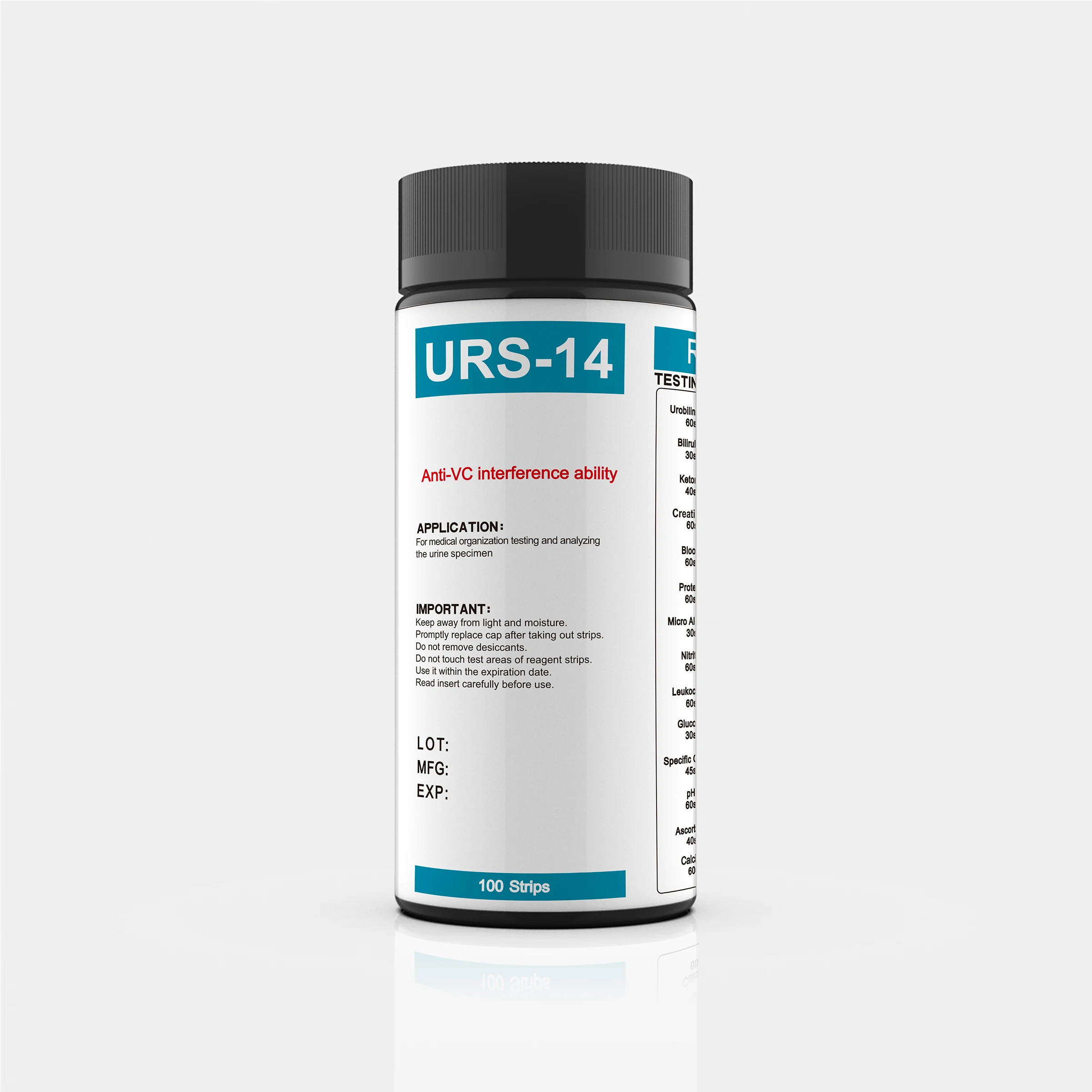 Urine Test Set Urs-14 For Urinalysis Urobilinogen Bilirubin Creatinine ...