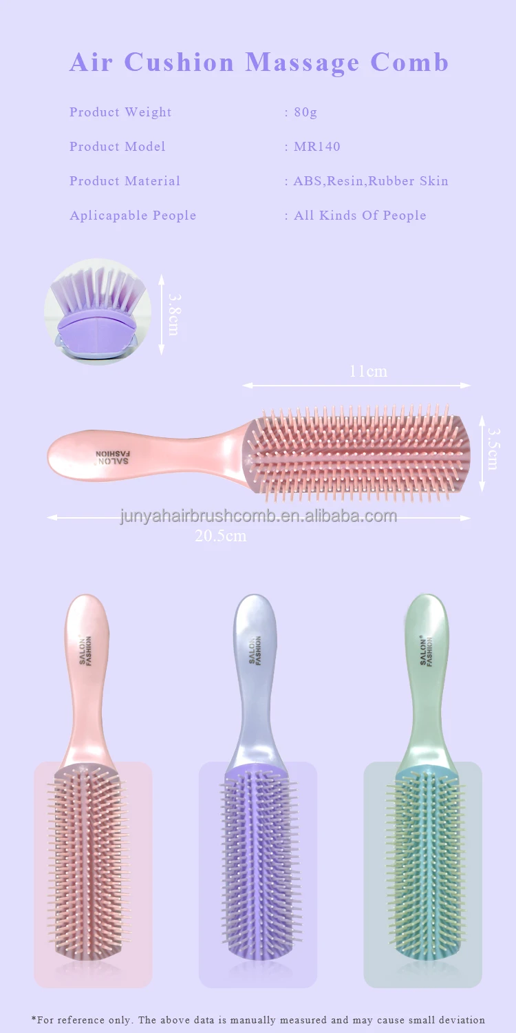 detangling plastic hair brush
