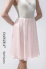 [white powder] narrow waist dress