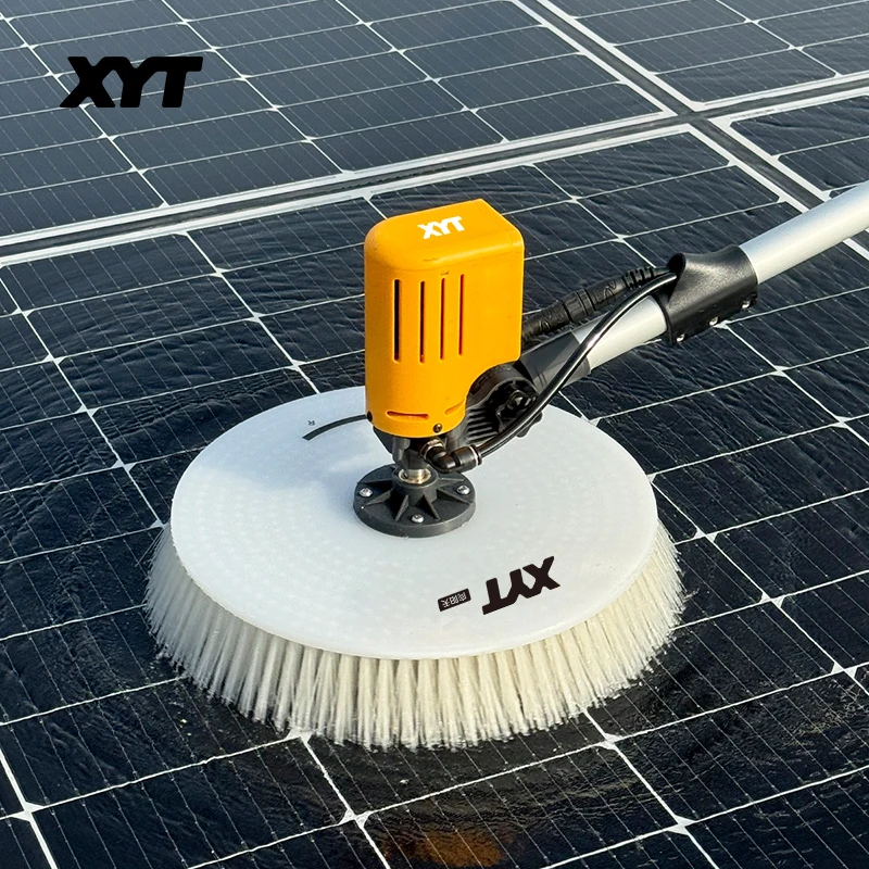 Solar Robot Cleaning Brush Solar Cleaner Module Cleaning Brush Solar Panel Washing Machine