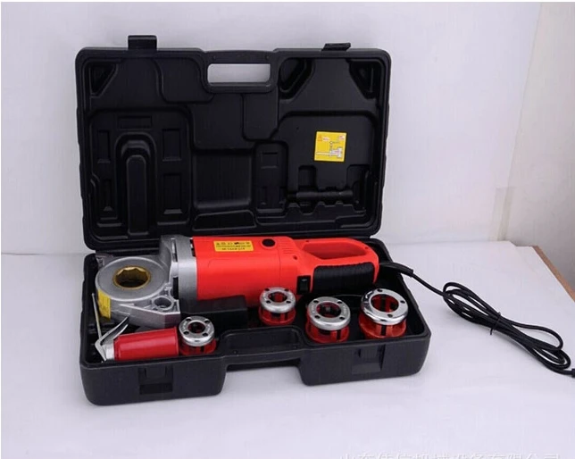 ELectric Advanced Steel Pipe Threading Machine Electric Tool Manual Threading Machine