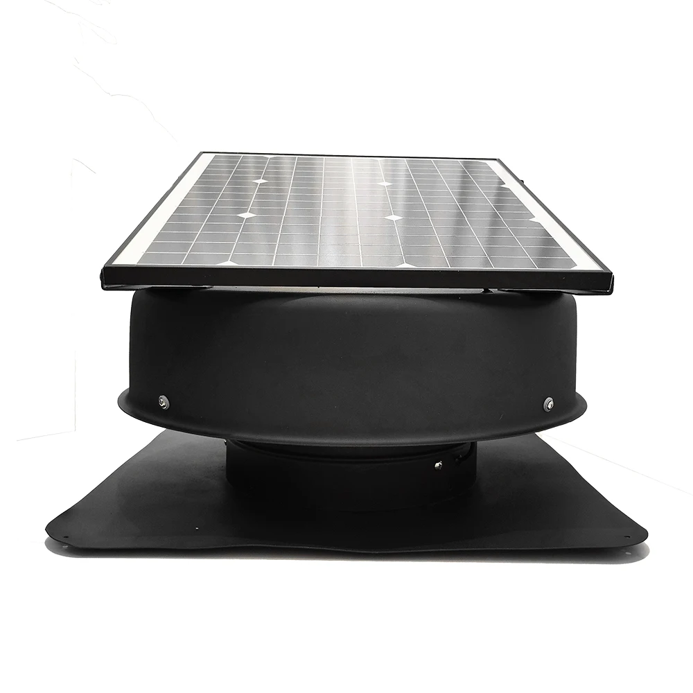 14inch DC Solar Roof Fan - Efficient Axial Flow Ventilation
