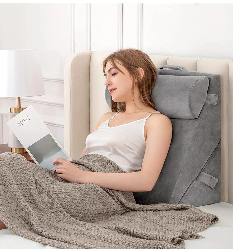 Backrest Pillow Foam Wedge Backrest Top Sell Orthopedic Backrest
