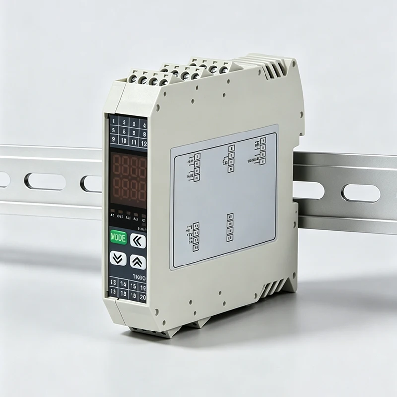 TUOBANG Guide Rail Single Channel Digital PID Temperature Controller TK6D 14MA RS485 Alarm Acquisition Module Thermostat
