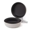 Large (outer gray and inner black): 17 * 11cm