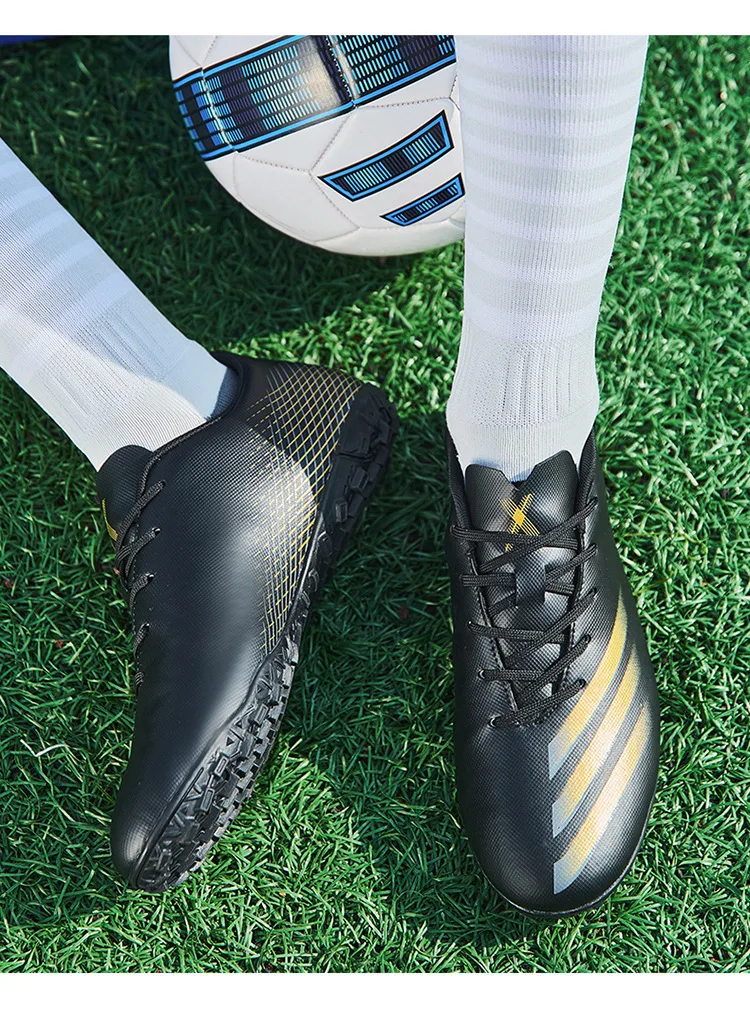 Лидер продаж, Нескользящая дышащая футбольная обувь, уличные мужские футбольные бутсы для дома Sepatu Bola, футбольная обувь для продажи