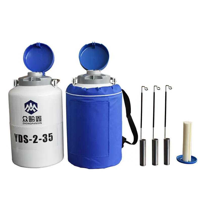 Liquid Nitrogen Semen Kettle 10 L Liquid Nitrogen Container 10 Ltrs
