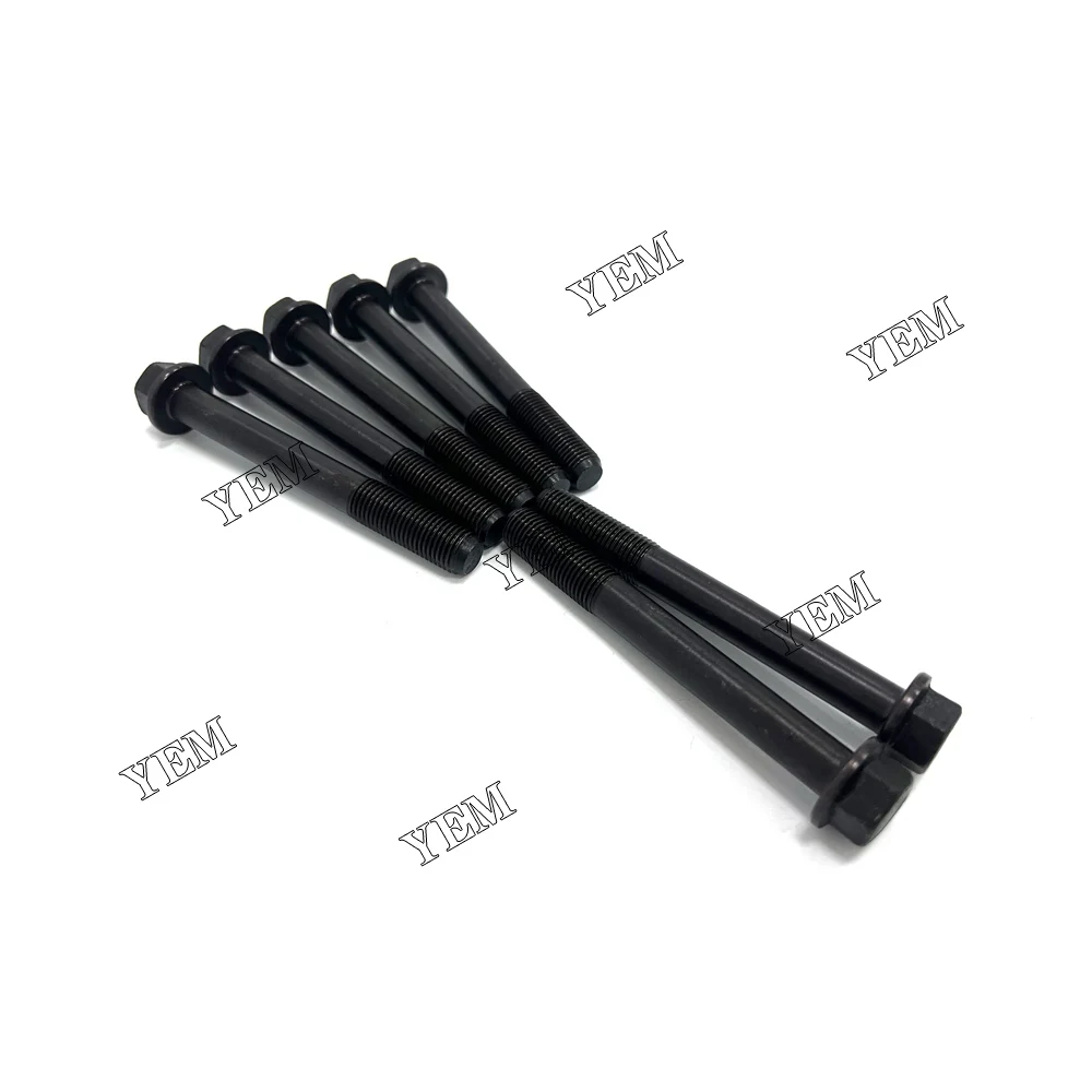 2TNV70 Cylinder Head Bolt for Yanmar Engine Repair Kit Engine Replacement Parts