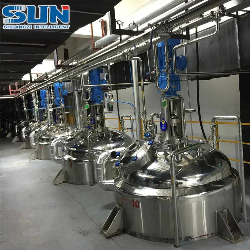Automatic Customize Chemical Stainless Steel Stirred Tank Reactor