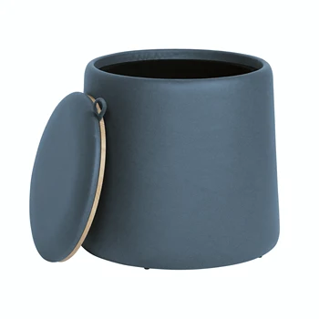 2026 Factory’s Latest Contemporary Bedroom Round Storage Stool/Ottoman