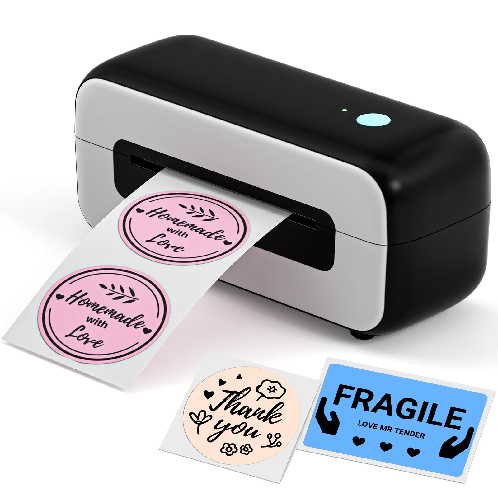 Phomemo Pm246s Portable Wireless Label Sticker Thermal Printer Waybill Label Thermal Printer 1019