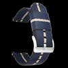 Blue Beige+Silver Buckle