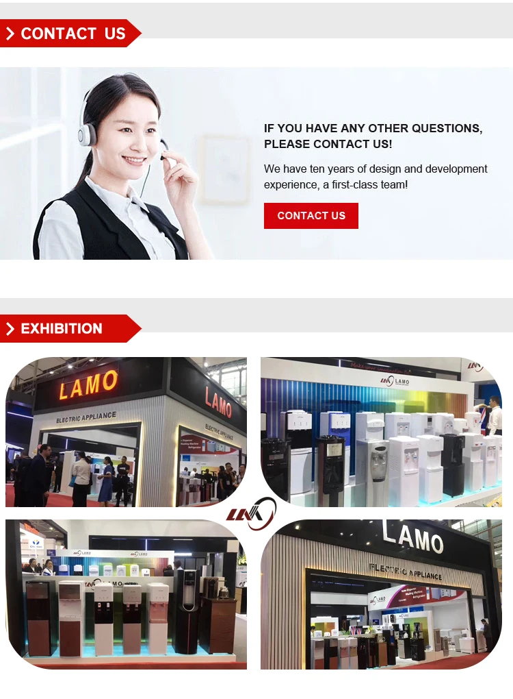 Hot Sale High Water Flow Commercial Bottom Loading Electric Water Purifier Dispensers Hot and Cold Freestanding Water Dispensers supplier