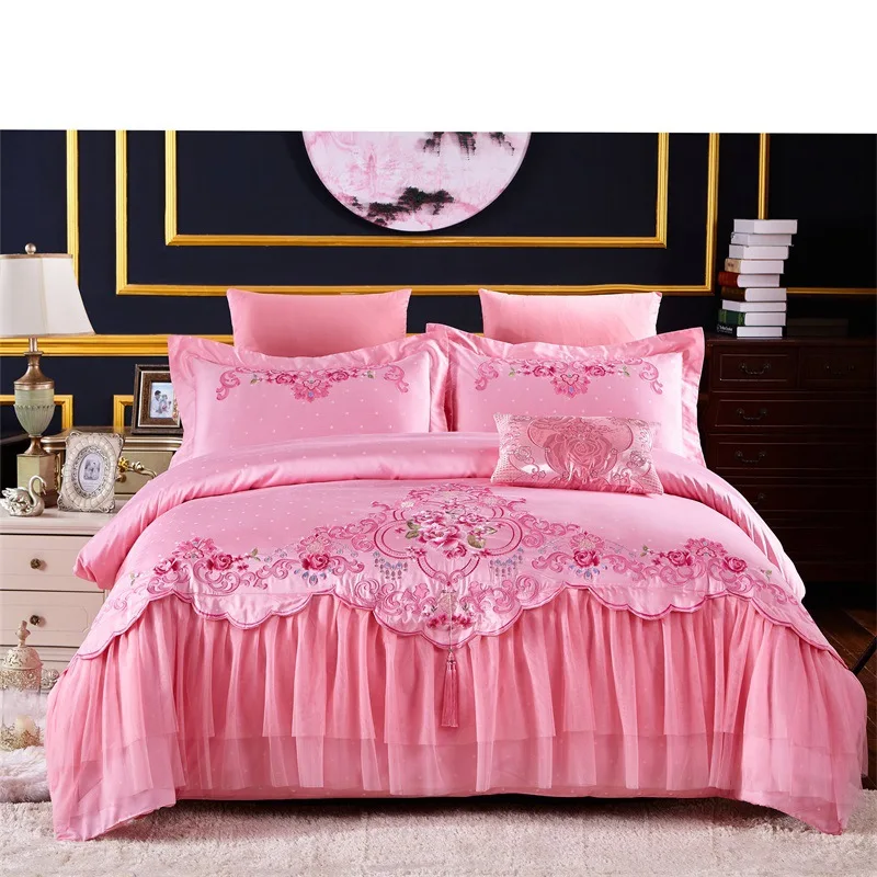 Wholesale Luxury Duvet Bedding Set King Size Silk Quilt Comforter