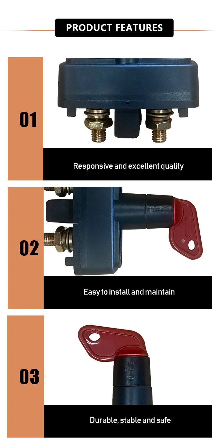 Battery Disconnect Switch 373601077c Main Cut On Off Master Tractor