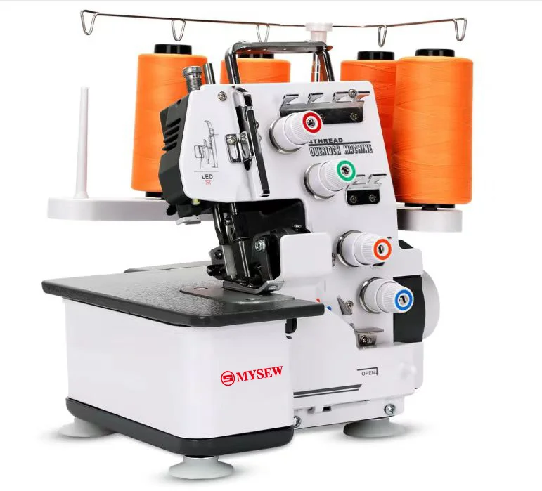 MYSEW 04D HIGH-SPEED Factory Direct Household Overlock Sewing Machine for Sale Electric Multi-function Buttonhole