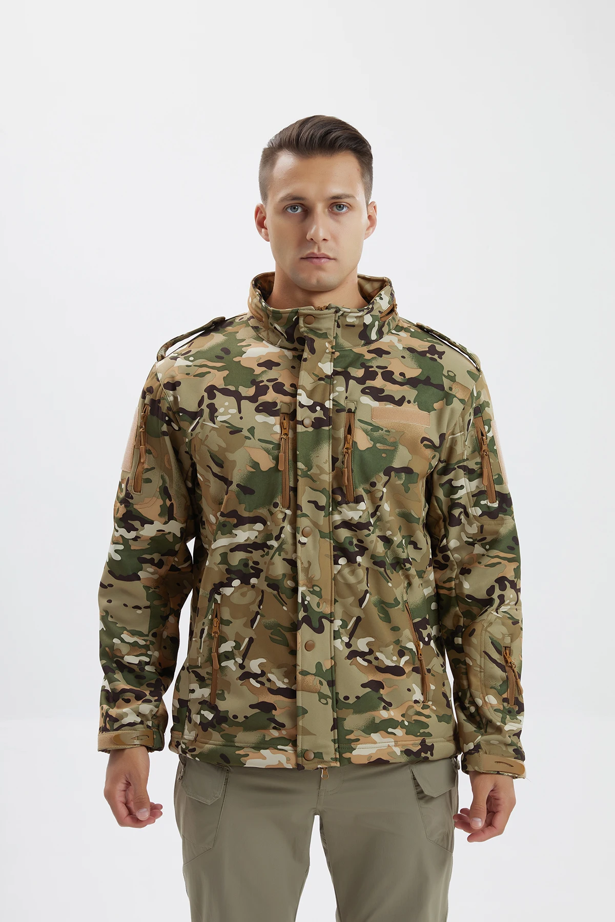 Manufacturer Camouflage Outdoor Windbreaker Jackets