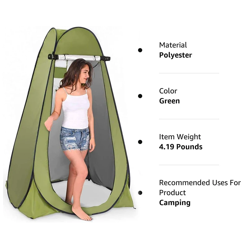 Kinggear Portable Shower Tent Inflatable Dome Pop Up Shower Tents