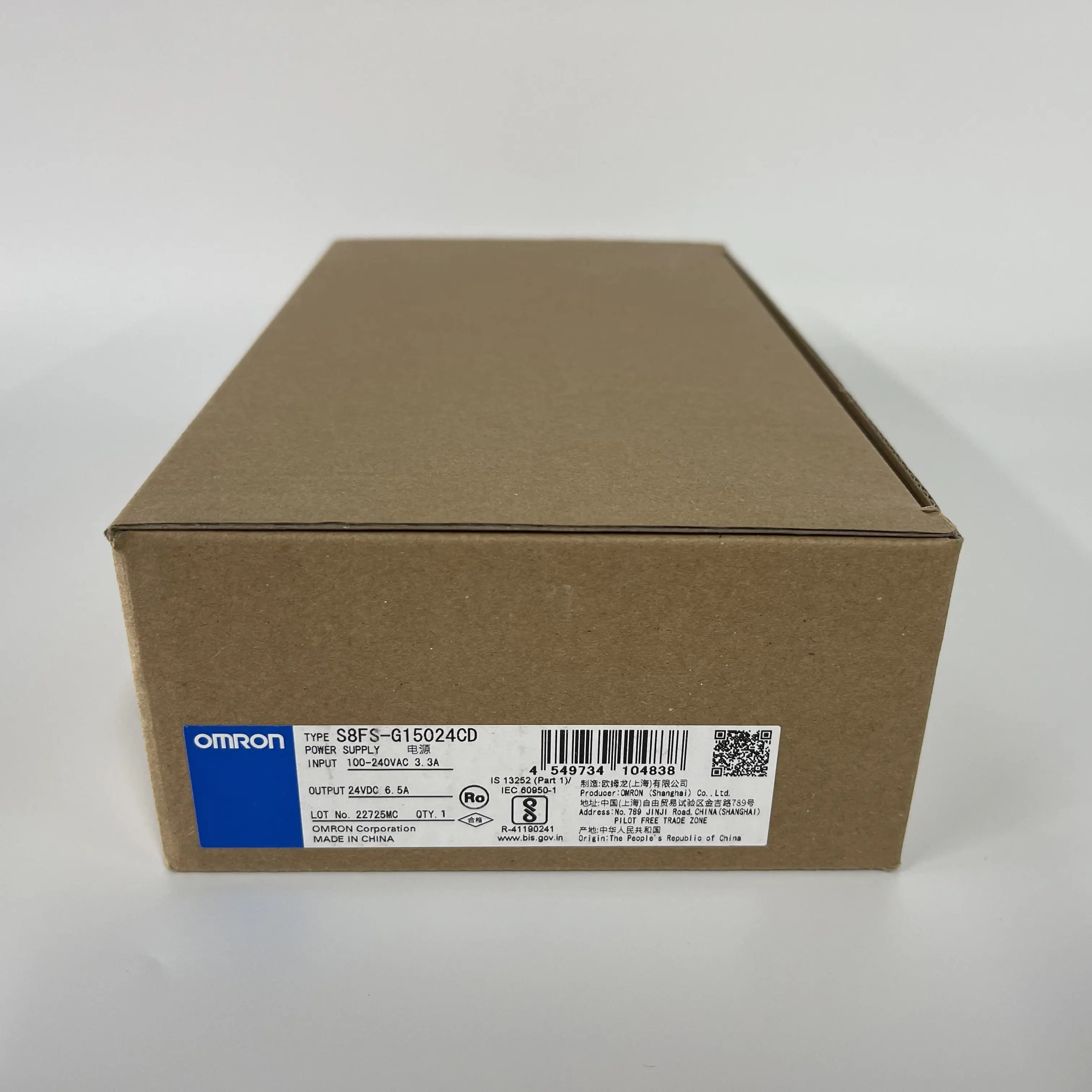 Omron Switch Mode Power Supply S8FS-G15024CD