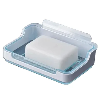 Durable Soap Box Container with Detachable Design Strong Sealing Organizer Bathroom Storage Accessories