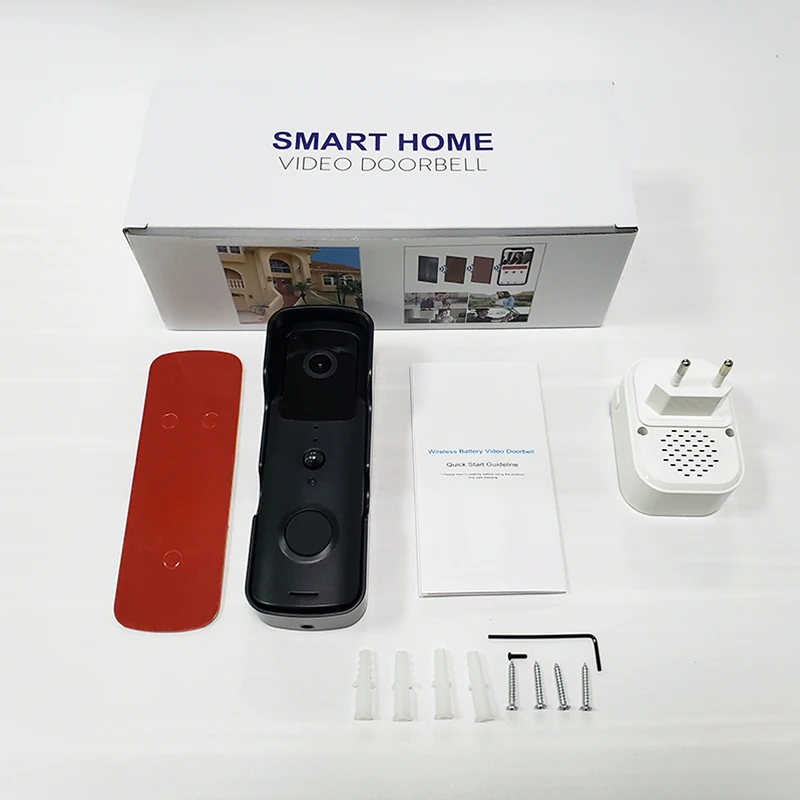 Ubox Wifi Doorbell 1080P Night Vision PIR Motion Detection