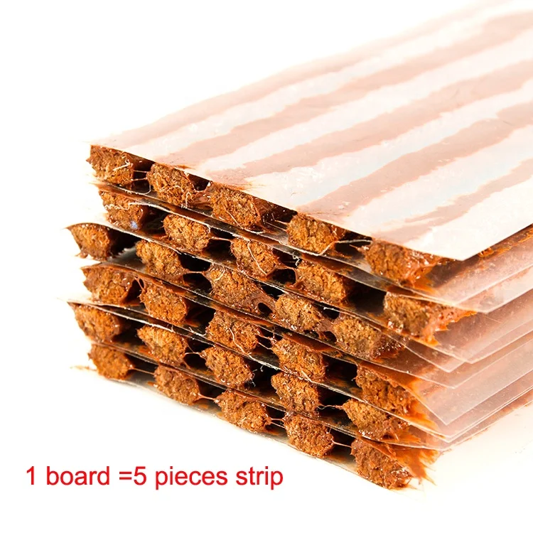 100 мм x 6 бескамерная полоса для ремонта проколов шин комплект пробок