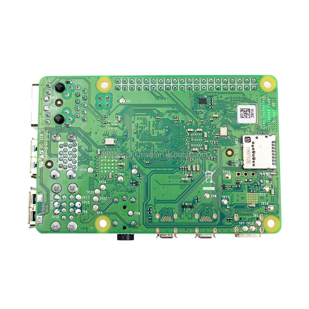 Raspberry Pi 4 Computer Model B 2GB/4GB/8GB Single Board Computer Suitable for Building Mini PC/Smart Robot/Game Console factory