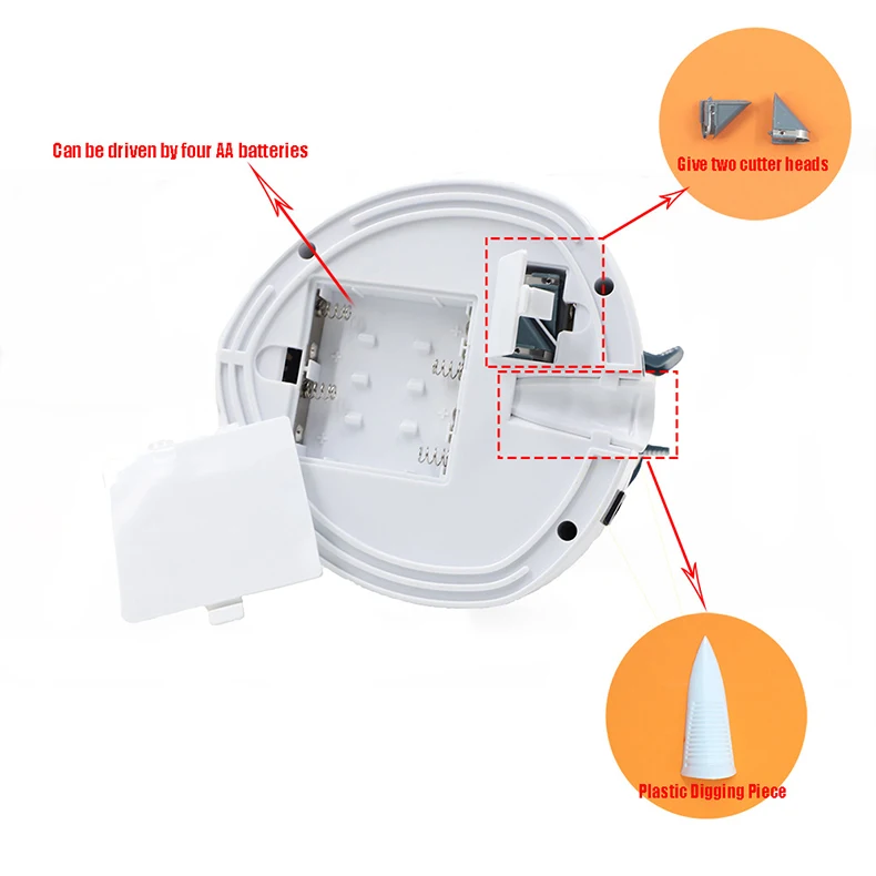 Modern Design Newest Kitchen Gadgets, Multifunctional Electric Vegetable Fruit Peeler