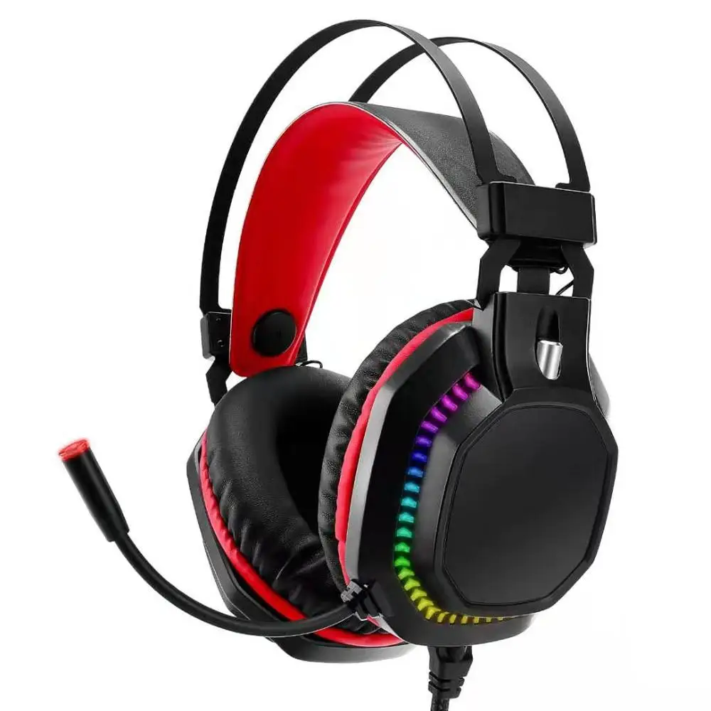 Noise Cancelling Gaming Headset Stereo Surround Sound Gaming Headphone for Laptop and Desktop with Microphone