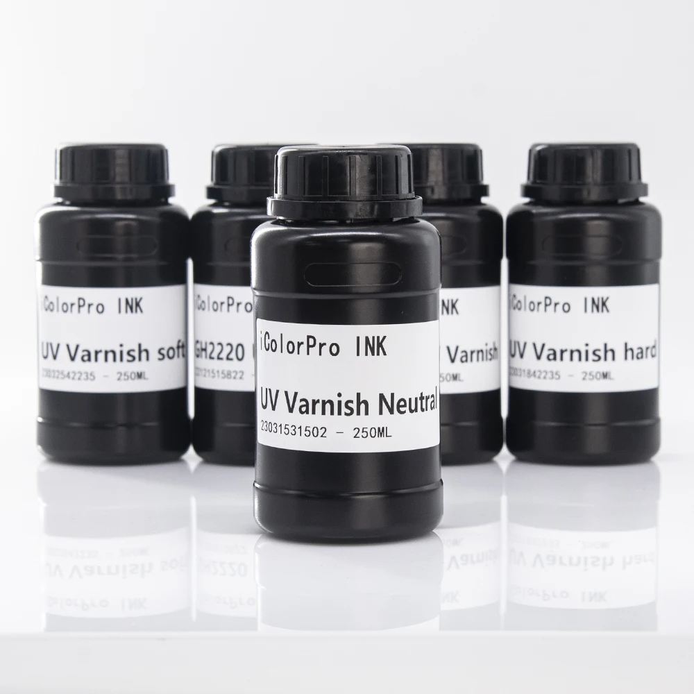 Icolorpro Gen5 Uv Varnish Printing Ink For Ricoh Konica Printhead Buy